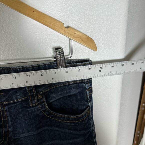 KUT From The Kloth Kate So Low Rise Boot Cut Jeans Women's Flap Pocket Size 10 - Picture 11 of 13